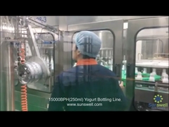 15000BPH 250ml Yogurt Bottling Line