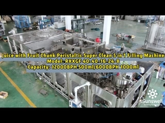 Μηχανή πλήρωσης ζάχαρης από ασπεκτικό υγρό