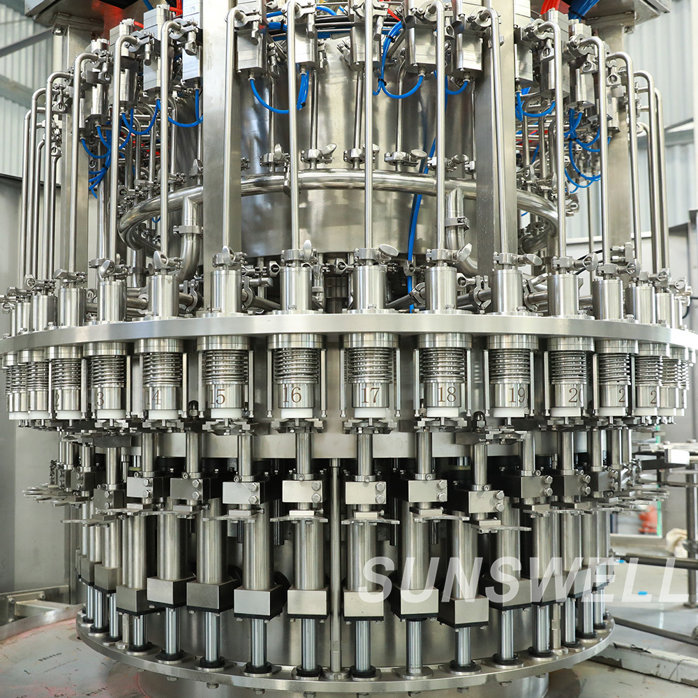 500ml PET Bottle 24000BPH Water Bottling Production Line 3‑in‑1 Filling Machine